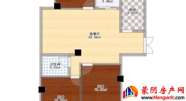 汶河小区(蒙阴) 3室2厅 162平米 精装修 85万元